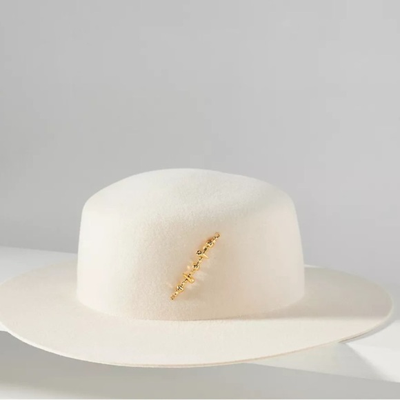 Anthropologie Van Palma jade boater hat size small - Picture 1 of 10